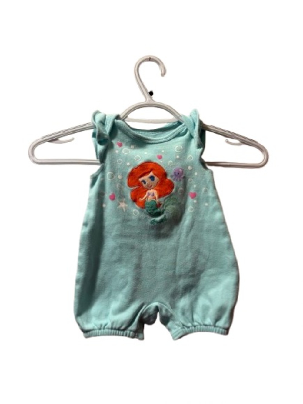 Disney Baby Ariel Little Mermaid Bubble Romper 3 Months